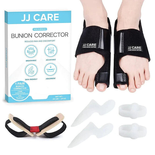 New JJ Care Bunion Corrector Non Surgical 1 Pair Reduces Pain and Discomfort