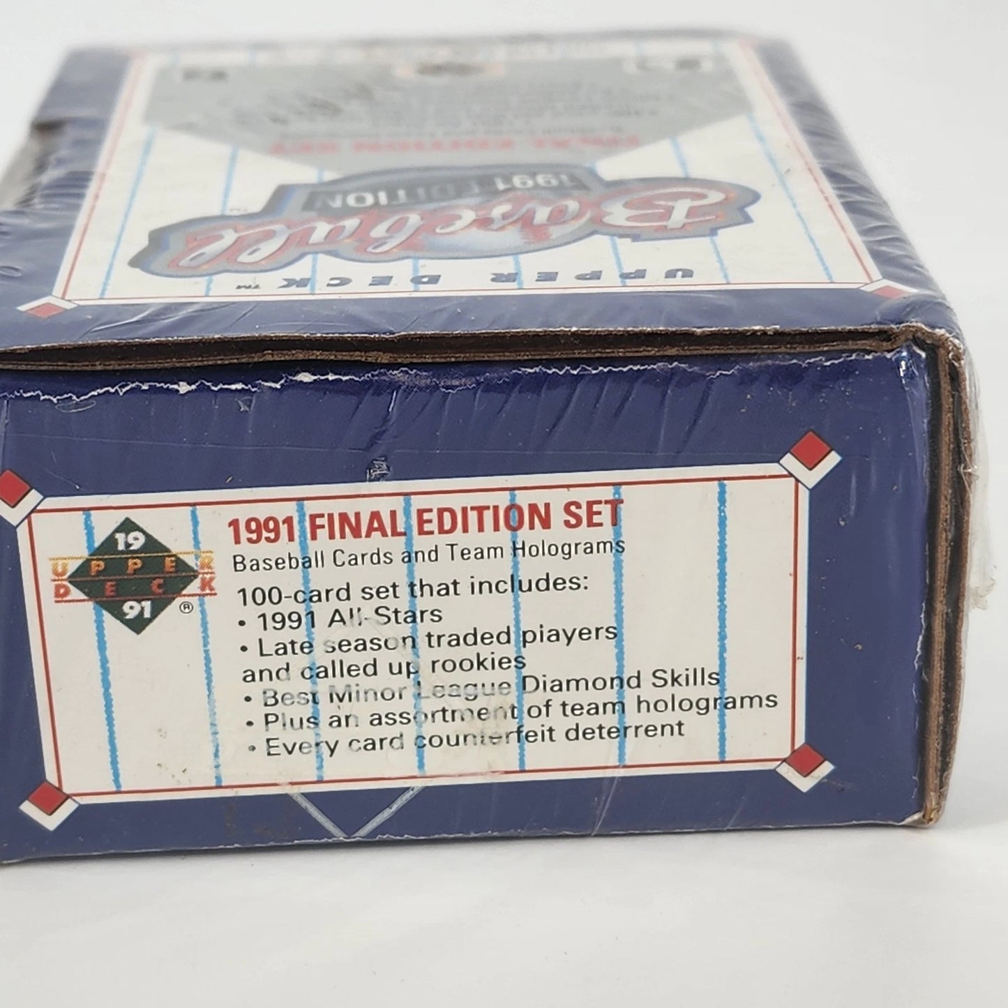 1991 Upper Deck Baseball Cards Final Edition Set Complete New Sealed 100 Cards