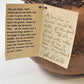 Sun Dried Gourd Bowl Carved Floral The Wild Gourd Studio Lacy Vine Rim 10"x7.5"h