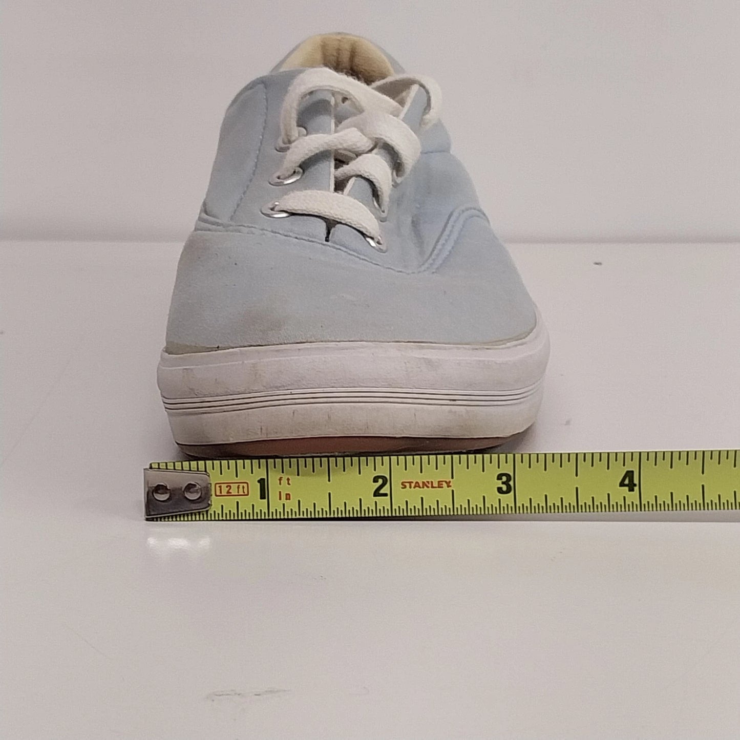 Keds Baby Blue Canvas Sneakers Womens Size 8 Lace Up