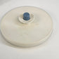 Tupperware 2 Qt Blue Pitcher Push Button Lid Model 1676