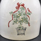 Jay Imports Cookie Jar Corelle Callaway Ivy Cardinal Ceramic Storage 9" China