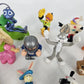 Mini Toy Lot 25 Pc Disney Peanuts Smurfs McDonalds Tomy Micropets Pony Vintage