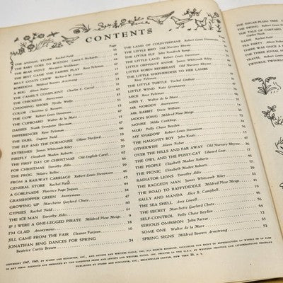 The Golden Book of Poetry A Big Golden Book Gertrude Elliott 85 Favorites 1949