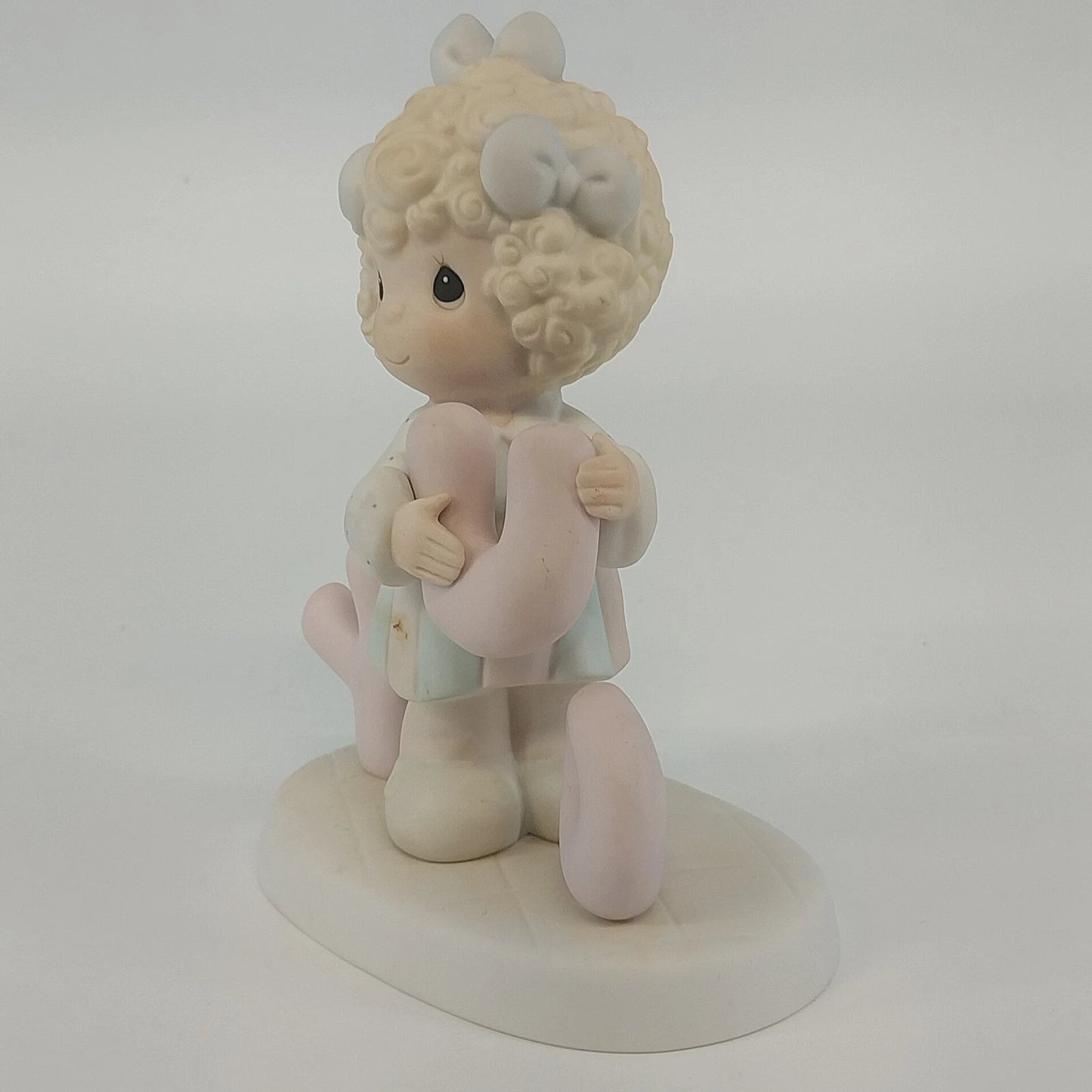 Precious Moments I'll Never Stop Loving You Figurine 521418 Enesco 5.5" 1989 Vtg