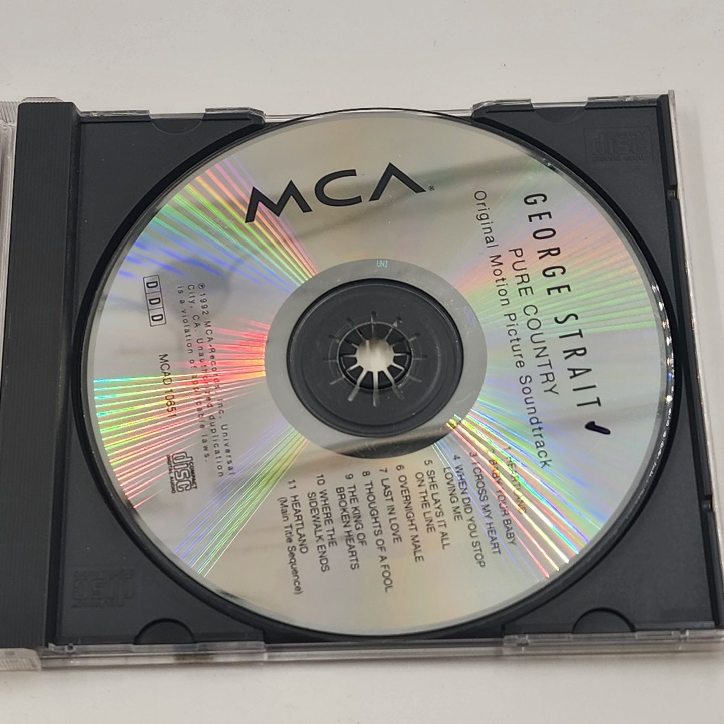George Strait Lot of 5 CDs Collection Album Folk Country MCA Nashville Records