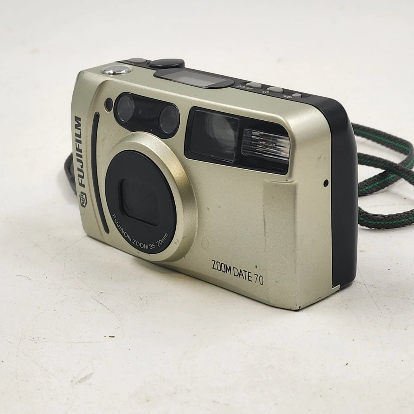 Fujifilm Zoom Date 70 35mm Point Shoot Film Camera Untested Zoom Lens Autofocus