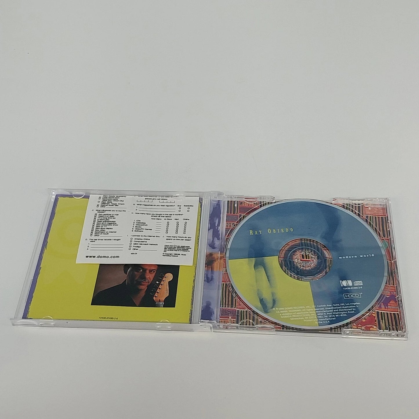 Ray Obiedo Modern World CD 1999 Domo Records Smooth Contemporary Jazz Fusion