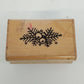 DOTS Wooden Rubber Stamp Set Camera Holiday Craft Stamps