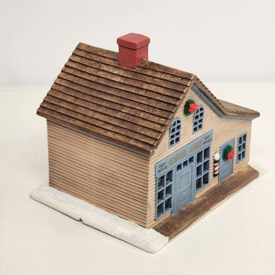 General Store Christmas Americana Village 7.5" Ceramic Homemade Lighted Vintage
