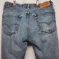 Levi's 550 Men's Jeans 32 x 32 Classic Relaxed Fit Blue Medium Stonewash Red Tab