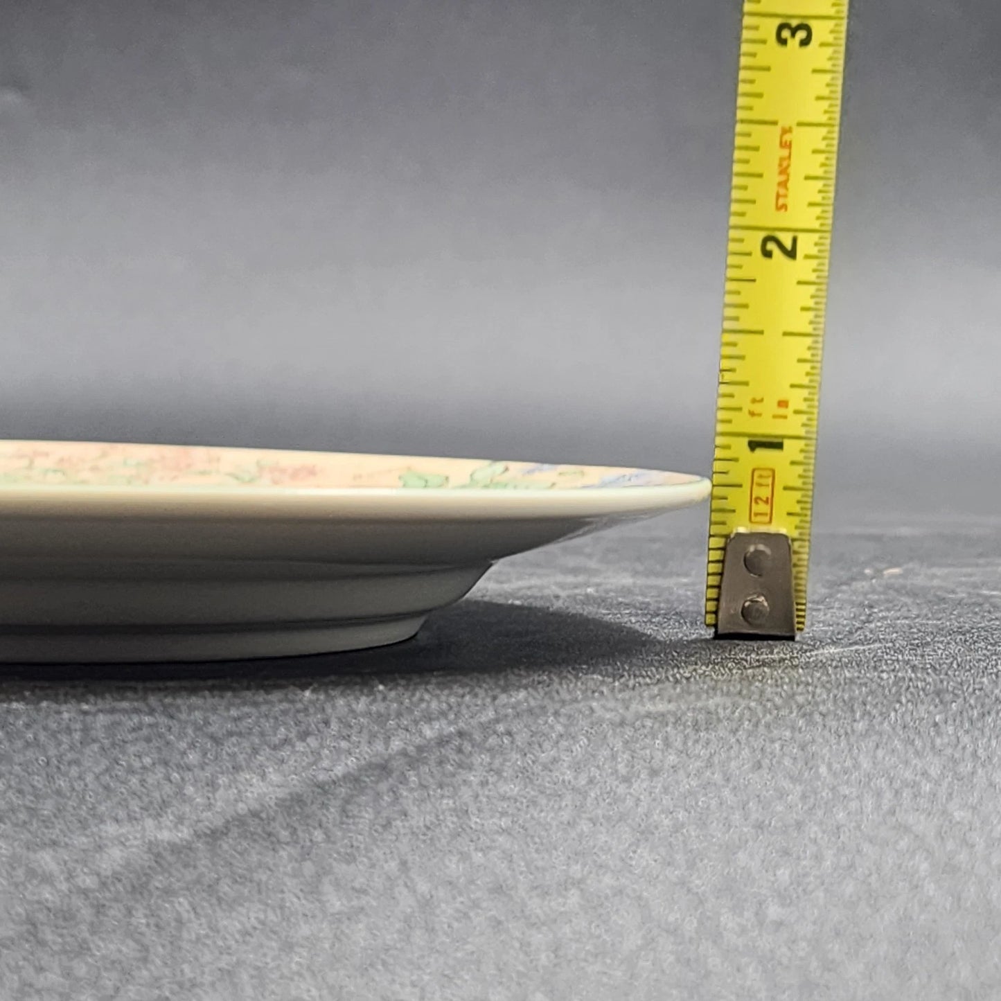 4 Sakura Sachet Saucer Plate 6.25" Ultra Porcelain Sue Zipkin Herbs Floral 1996