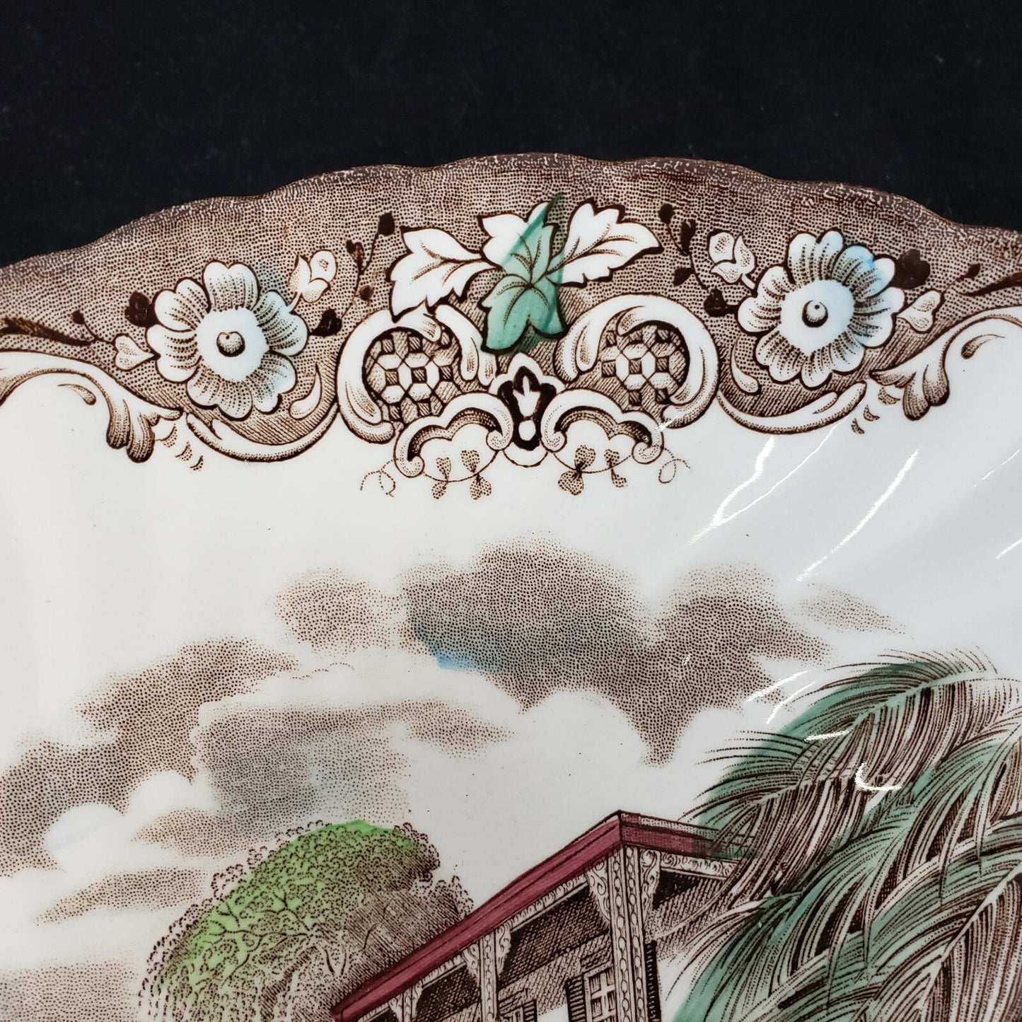 French Provincial Round Vegetable Bowl 8" Heritage Hall 4411 Johnson Brothers