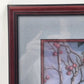 "Red Splendor" Signed Cardinal Print by James Meger | Matted & Framed 9” x 11” Wildlife Art | Bird Lover Gift | Nature Wall Decor