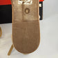 Adrianna Cathy-8 Beige Gladiator Sandals Women's 8 Fringe Ankle Height Zip NIB