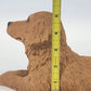 Sandicast Golden Retriever Sculpture Sandra Brue Hand Painted Figure 10.5" 1983
