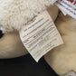 Pillow Pets Cow Plush Stuffed Animal Black White Spotted 18" Polyester China