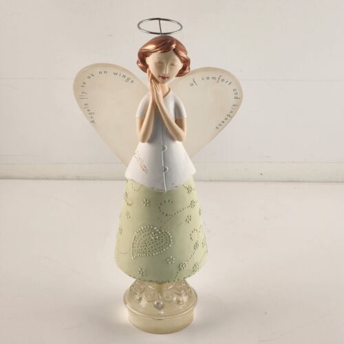 Hallmark Halo Angel Figurine Angels Fly To Us On Wings Of Comfort And Kindness