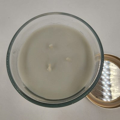 Hallmark Morning Dew 3 Lead Wick Jar Candle 16 oz Scented Soy Based Candle 0335B