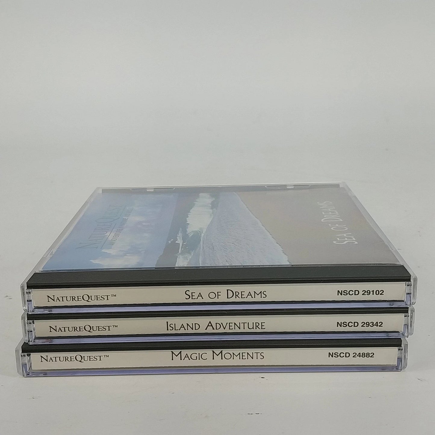 NatureQuest Sea of Dreams Island Adventure & Magic Moments 3 CD Relaxation 1990s