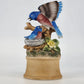 Gorham Bluebird Music Box Play THE WAY WE WERE Japan Porcelain 1978 Tested Works