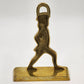 Virginia Metalcrafters Pair of Brass Hessian Soldiers Door Stoppers Bookends Vtg