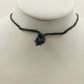 3 Beaded Necklaces Multicolor Seed Bead Suede Cord Amber Pendant