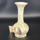 The Leonardo Collection Vase Fruit Basketweave Relief 9.25" Ceramic Fine Arts
