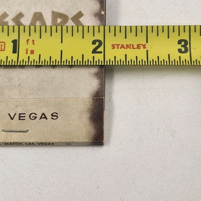 Caesars Palace Casino Las Vegas Nevada Front Strike Matchbook 2" Unused