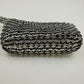 Unique Clutch Purse Shoulder Bag Pop-Top Aluminum Can Tabs Silver Zipper Bag 8"