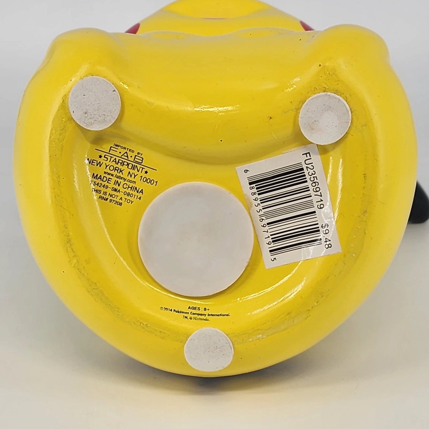 Pokemon Pikachu Ceramic Piggy Bank Large Coin Bank 2015