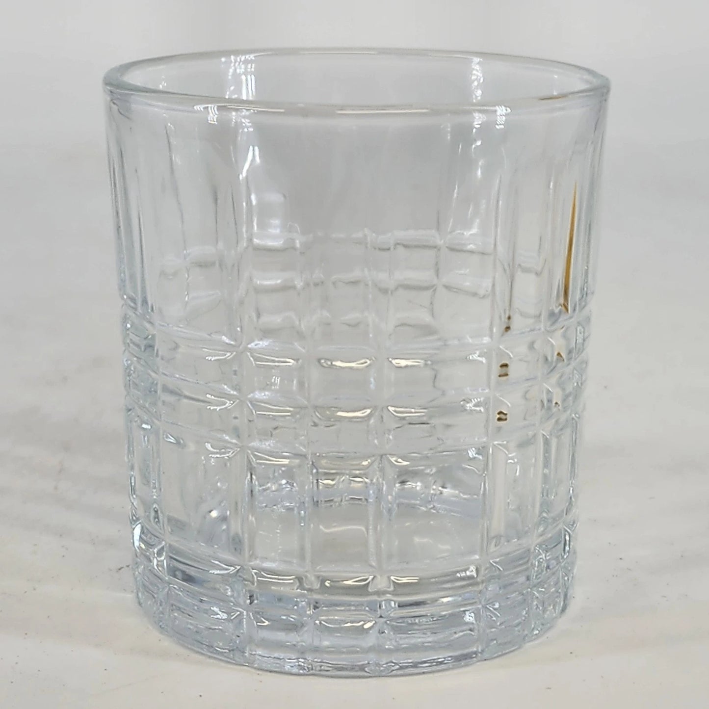 Bar One Lexington Whiskey Decanter Set 5pc Cut Glass 4 Rocks Glasses NOS