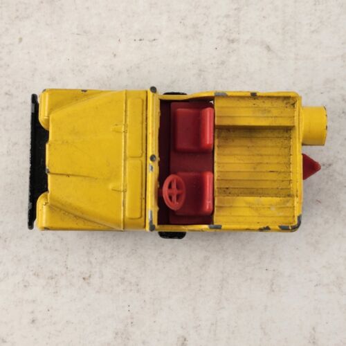Vintage Matchbox Lesney Series Superfast No. 72 Yellow Jeep England See Pics
