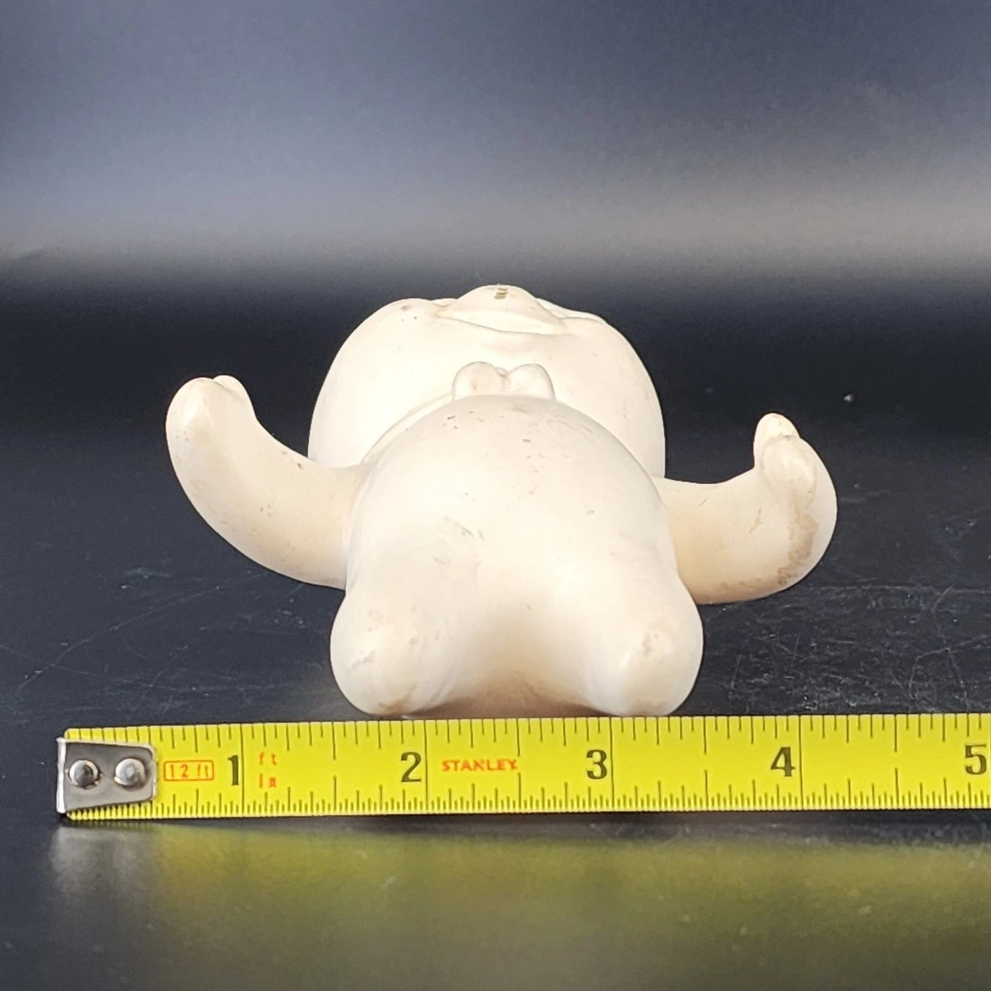 Pillsbury Doughboy Poppin' Fresh Toy Figurine Rubber Squeeze Swivel Head 1971