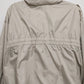 Eddie Bauer Women’s Jacket XXL Beige Hooded Zip Front 3/4 Sleeve Lightweight