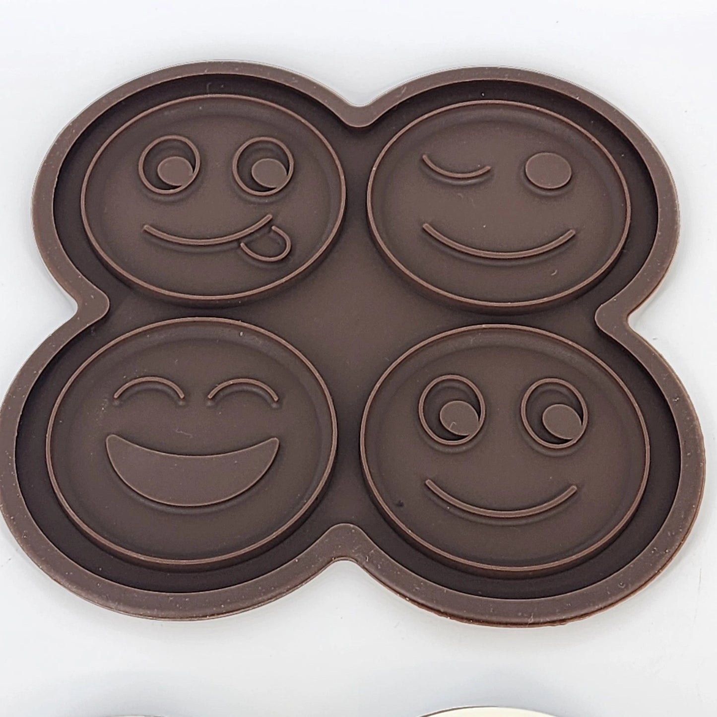 Emoji Ice Cream Sandwich Maker Mold 15162 Chocolate Cookie Press Smiley Face NWT