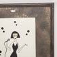 Heart People Stylized Illustration by Devon an Original Artwork Piece Framed