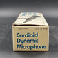 Realistic Cardioid Dynamic Microphone 33-1073A Vintage Corded Mic NIB