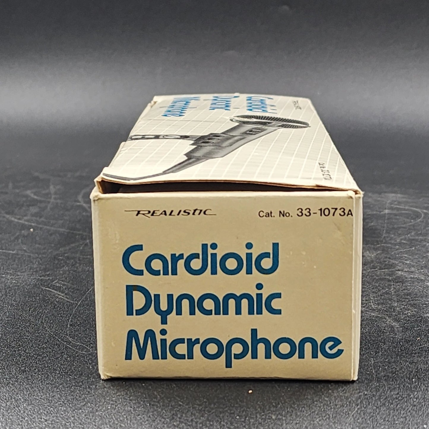 Realistic Cardioid Dynamic Microphone 33-1073A Vintage Corded Mic NIB