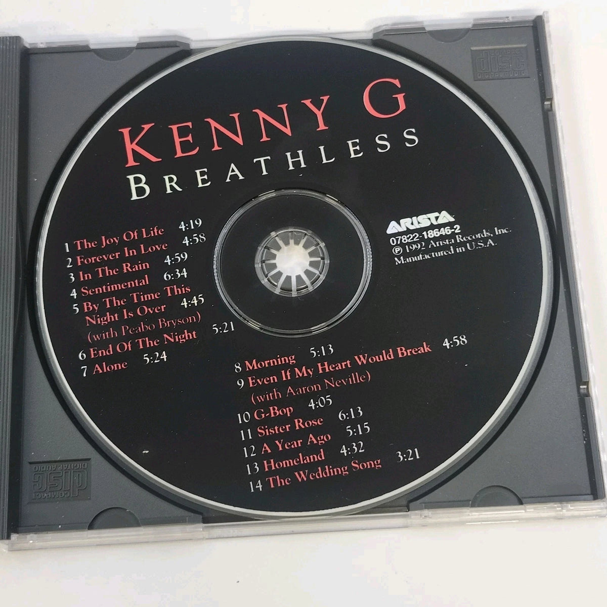 Kenny G 6 CD Breathless Gravity Duotones Live Classics in Key of G Smooth Jazz