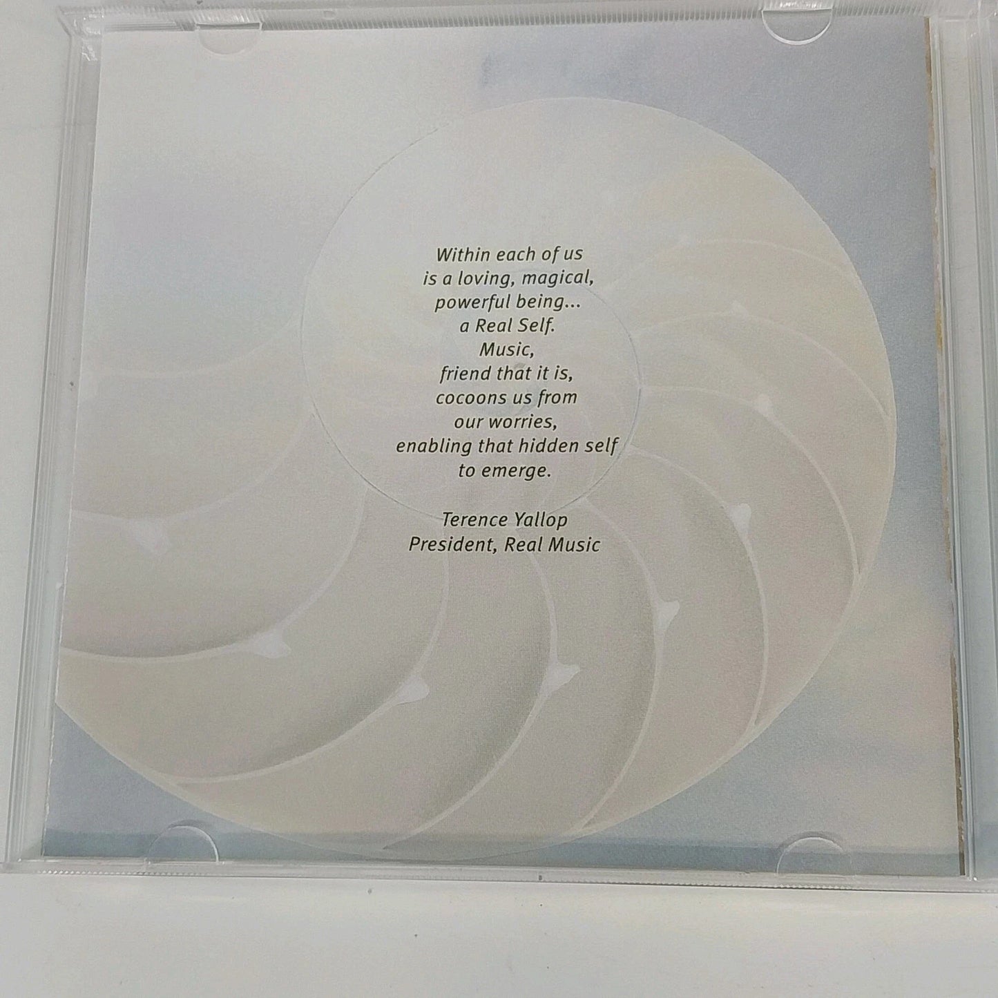 Real Music Infinity CD Various Artists New Age Instrumental Relaxation 2000