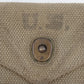 WWII U.S. Army M1924 Carlisle First Aid Bandage Pouch Khaki Canvas