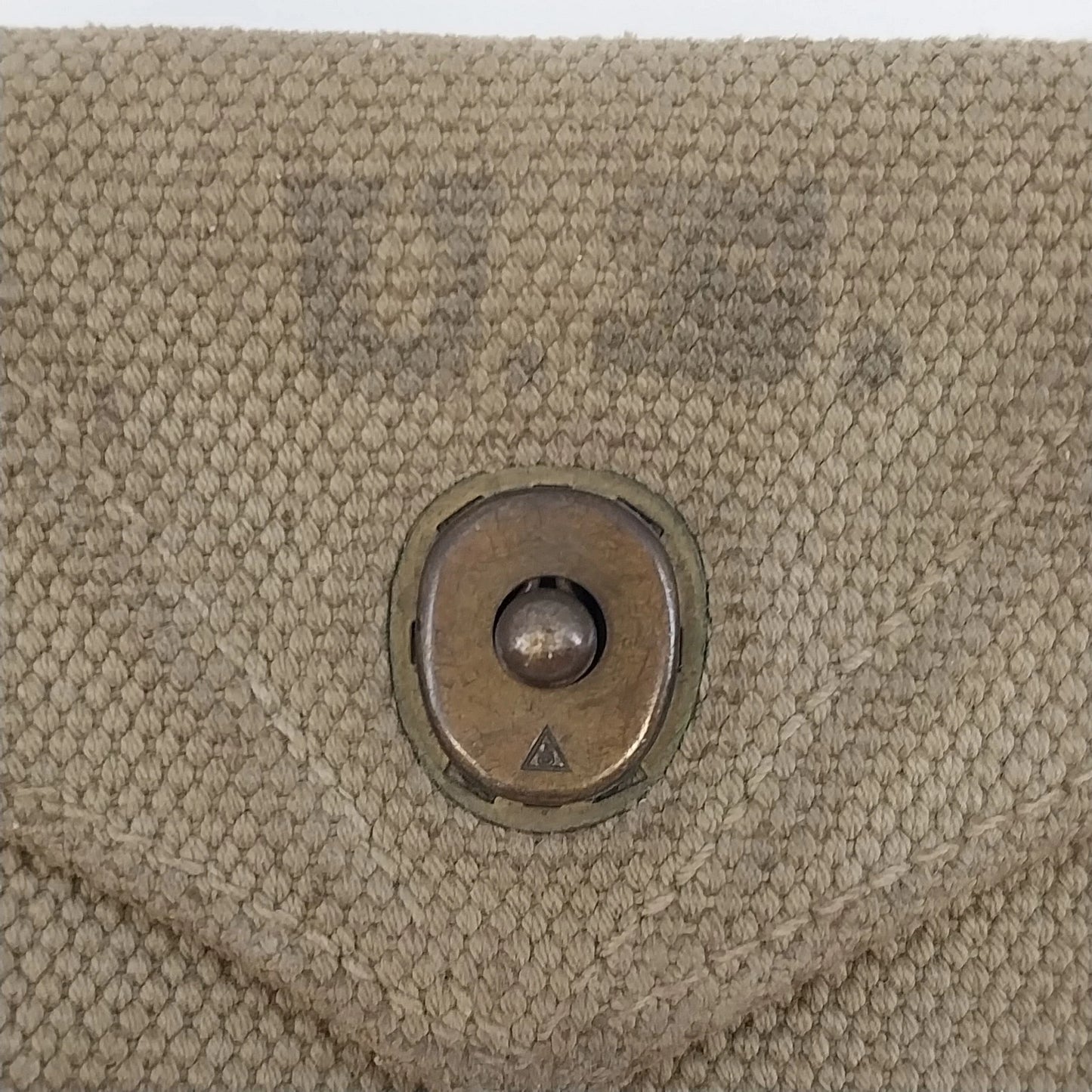WWII U.S. Army M1924 Carlisle First Aid Bandage Pouch Khaki Canvas
