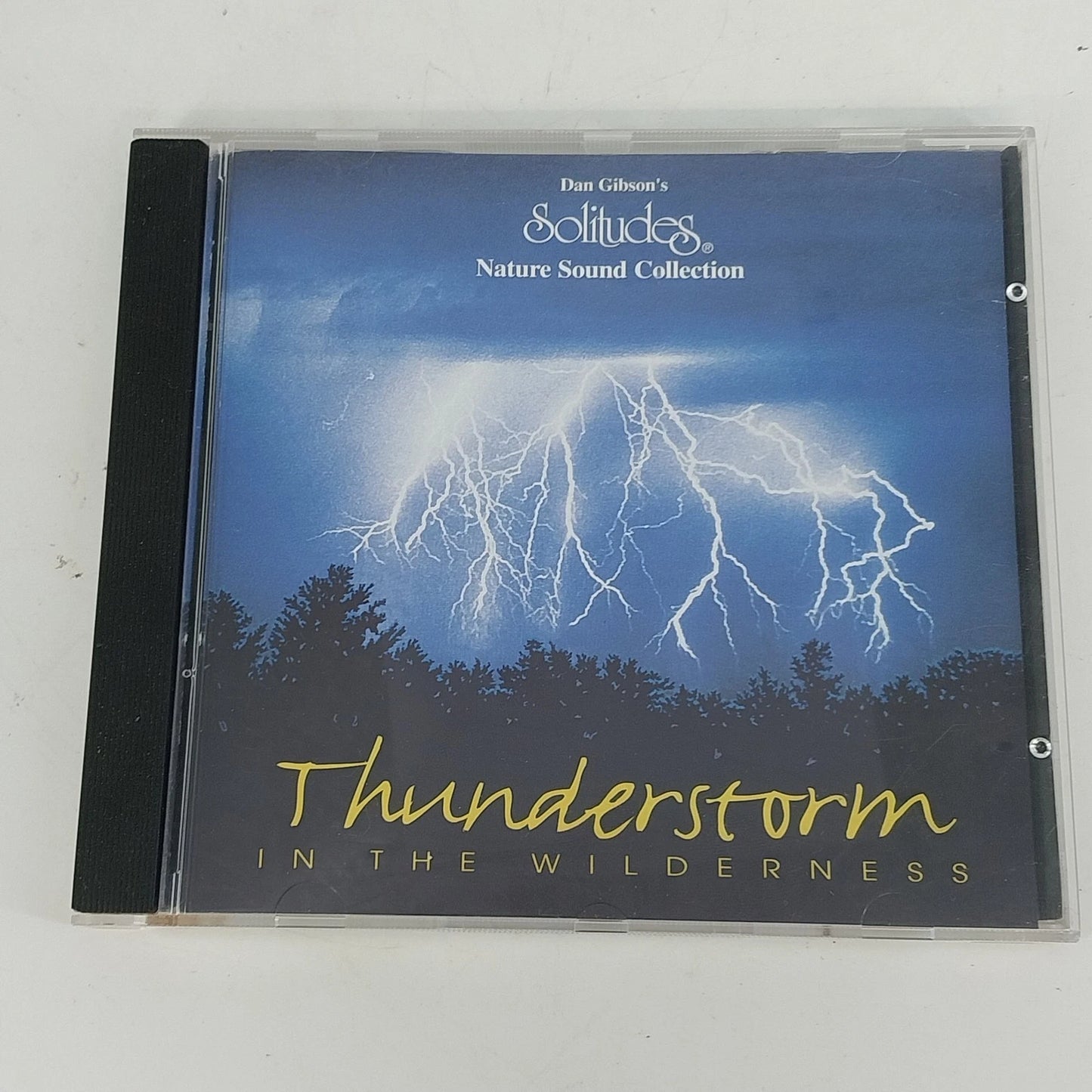 Dan Gibson Solitudes Nature Sound Collection Ocean Surf & Thunderstorm 2 CD 1995