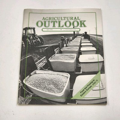 Lot Of 4 Agricultural Outlook Month Of January February March April 1990
