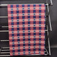 Red White and Blue Linen Table Runner 96 x 20 inches Vintage July 4th Themed