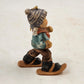 Berta Hummel WALKING THRU THE SNOW Ornament Goebel Boy 3" 1999 Ashton Drake