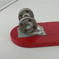 Roller Derby #10 Skateboard Metal Wheels Original Vtg 1960s Near Mint 19" x 4.5"