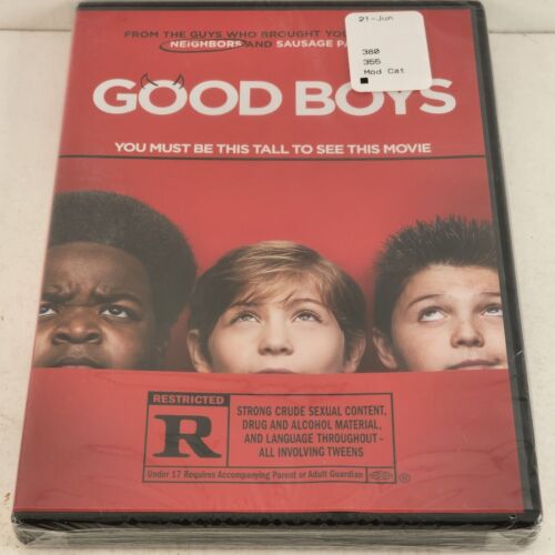 Good Boys DVD 2019 Jacob Tremblay Keith L Williams Brady Noon Molly Gordon New