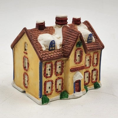 Mansion House Christmas Victorian Village National Decoration 1991 No Light
